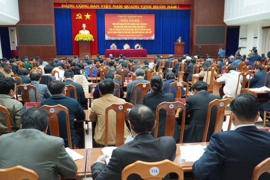 Quảng Nam ra lộ trình hoàn thành sắp xếp tổ chức bộ máy các cấp