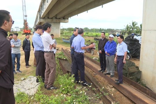 Chủ tịch UBND tỉnh Quảng Nam kiểm tra, đôn đốc tiến độ các dự án