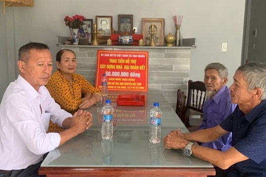 Năm 2025, Núi Thành hỗ trợ xóa 55 nhà tạm