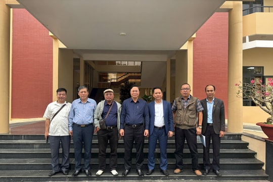 Tổng Biên tập Báo Đại đoàn kết thăm Ủy ban MTTQ Việt Nam tỉnh Quảng Nam