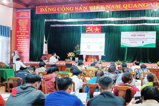 Đông Giang đặt mục tiêu chuyển đổi số toàn diện năm 2025