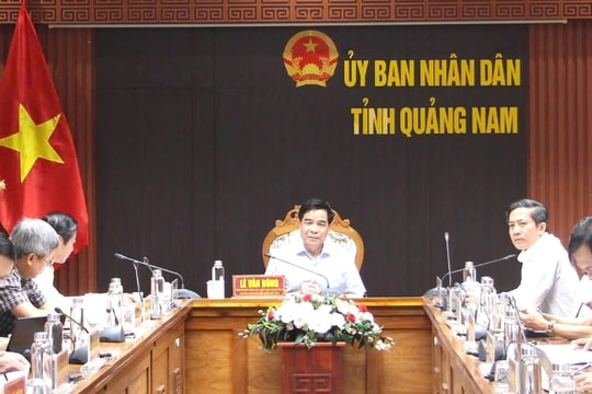 Quảng Nam tháo gỡ vướng mắc, đẩy nhanh tiến độ các dự án trọng điểm