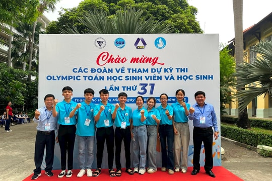 Một sinh viên Trường Đại học Quảng Nam đoạt giải nhất tại Kỳ thi Olympic Toán học sinh viên - học sinh toàn quốc lần thứ 31
