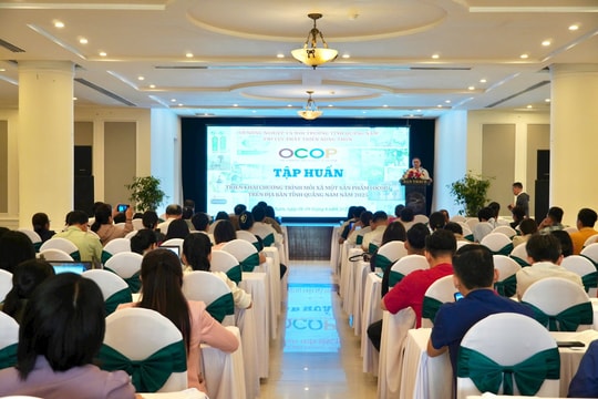 Hơn 120 chủ thể được tập huấn triển khai Chương trình mỗi xã một sản phẩm