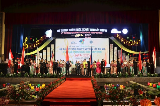 Khai mạc hội thi hợp xướng quốc tế Việt Nam lần thứ 8