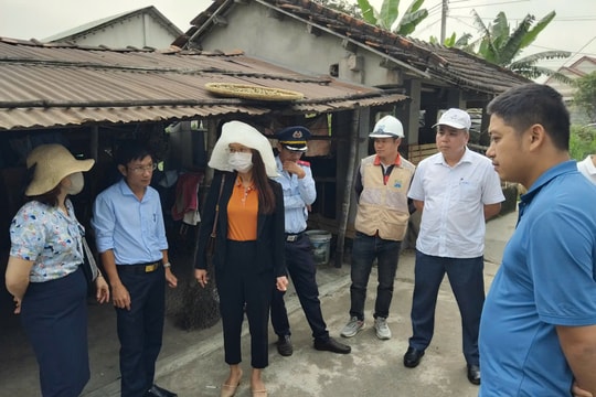 Sớm tháo gỡ khó khăn cho 2 hộ dân tại vị trí cầu vượt đường sắt xã Bình Quý