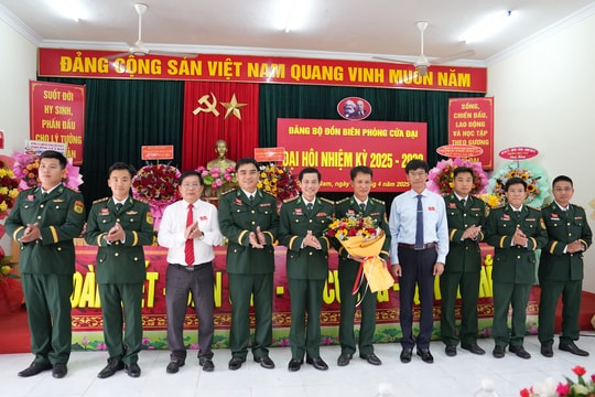 Đại hội Đảng bộ Đồn Biên phòng Cửa Đại nhiệm kỳ 2025 - 2030