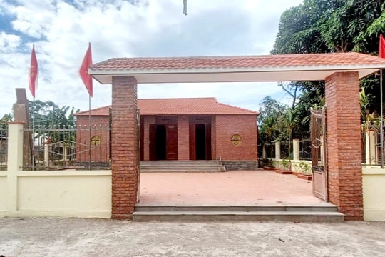 Nhà lưu niệm Đảng bộ xã Đại Hồng: "Địa chỉ đỏ" giáo dục truyền thống cách mạng