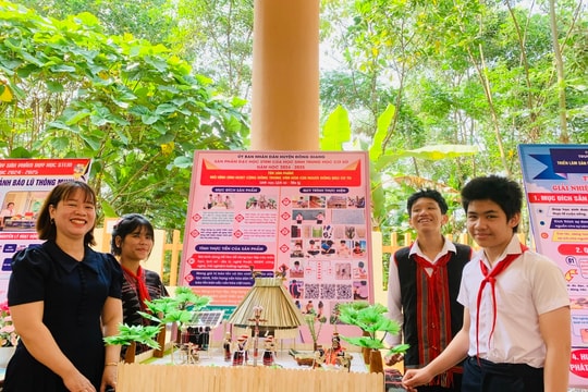 Đông Giang: 21 sản phẩm tham gia cuộc thi trưng bày sản phẩm dạy học STEM cấp THCS