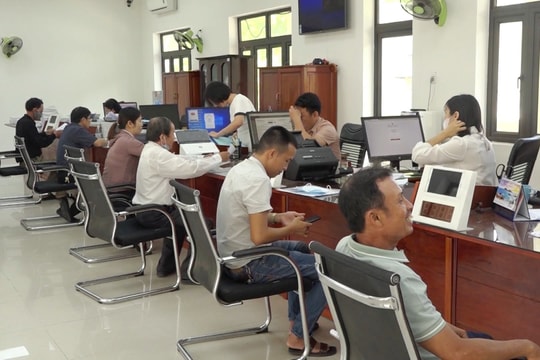 Quý I/2025, Núi Thành giải quyết thủ tục hành chính đúng hạn đạt hơn 93,8%