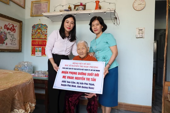Tấm lòng tri ân của một bác sĩ ở TP.Hồ Chí Minh hướng về Quảng Nam