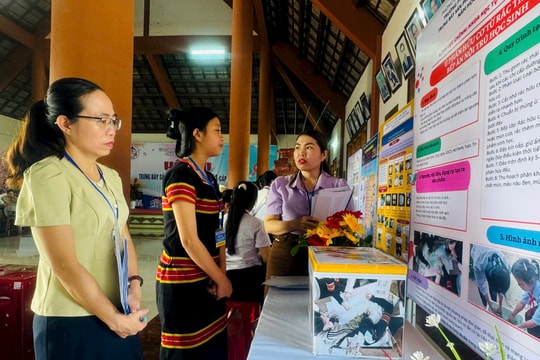 Bắc Trà My: 47 sản phẩm tham gia cuộc thi trưng bày sản phẩm dạy học STEM