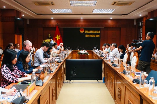 Quảng Nam làm việc với Ngân hàng Thế giới về Dự án phát triển tích hợp thích ứng