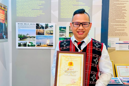 Báo Quảng Nam đoạt giải C về đề tài lực lượng vũ trang và chiến tranh cách mạng của Bộ Quốc phòng