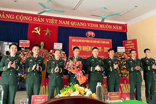 Đảng bộ Đồn Biên phòng cửa khẩu quốc tế Nam Giang tổ chức Đại hội