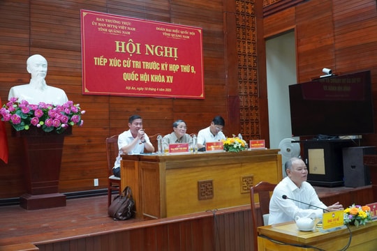 Phó Chủ tịch Quốc hội Nguyễn Đức Hải: "Quảng Nam - Đà Nẵng hợp nhất phải phát triển mạnh hơn"