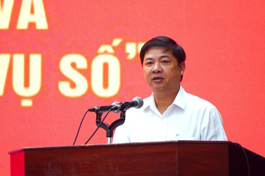 Phát biểu của Bí thư Tỉnh ủy Lương Nguyễn Minh Triết tại Hội nghị quán triệt các văn bản của Đảng và phát động phong trào “Bình dân học vụ số” ngày 18/4/2025