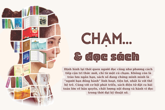 Chạm... và đọc sách