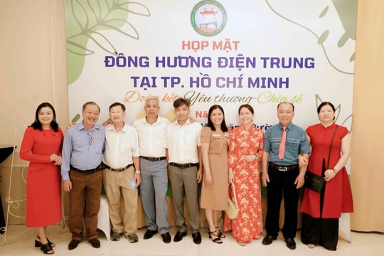 Hội đồng hương xã Điện Trung tại TP.Hồ Chí Minh họp mặt kỷ niệm 30 năm thành lập