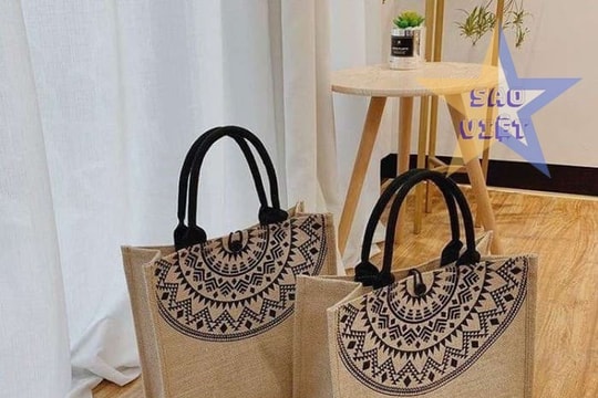 Túi vải đay Sao Việt: Giải pháp bao bì xanh cho tương lai bền vững