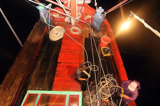 Ngắt kết nối giám sát, chủ tàu cá tại Núi thành bị phạt 150 triệu đồng