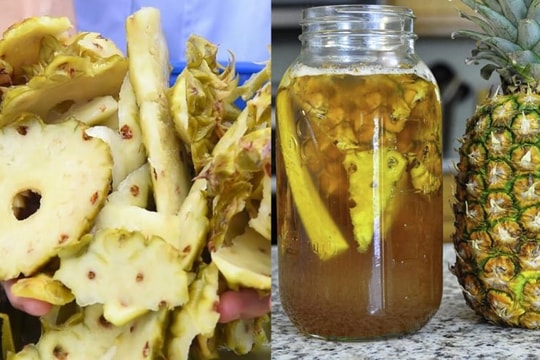 Tác dụng không ngờ của vỏ quả dứa