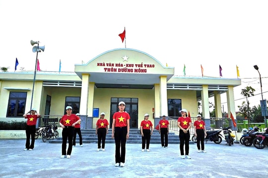 Quế Xuân 1 nâng chuẩn nông thôn mới