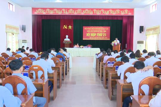 Đại Lộc thông qua nghị quyết về sắp xếp đơn vị hành chính cấp xã