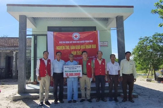 Giai đoạn 2017 - 2024, Thăng Bình vận động xây mới và sửa chữa 93 nhà nhân đạo