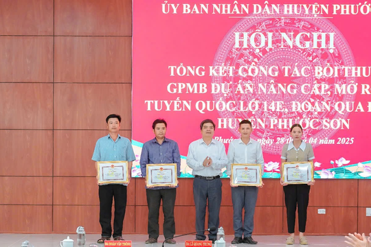 Phước Sơn hoàn thành bàn giao mặt bằng thi công quốc lộ 14E