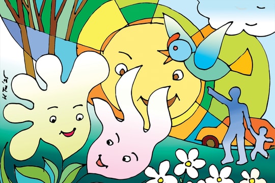 Khu vườn màu nắng