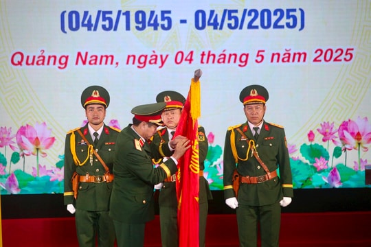Quảng Nam long trọng kỷ niệm 80 năm Ngày truyền thống Lực lượng vũ trang nhân dân tỉnh