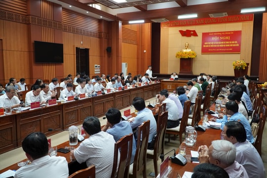 Bí thư Tỉnh ủy Lương Nguyễn Minh Triết: Xây dựng kế hoạch công việc chi tiết, rõ tiến độ, không bỏ sót nhiệm vụ liên quan đến sắp xếp đơn vị hành chính