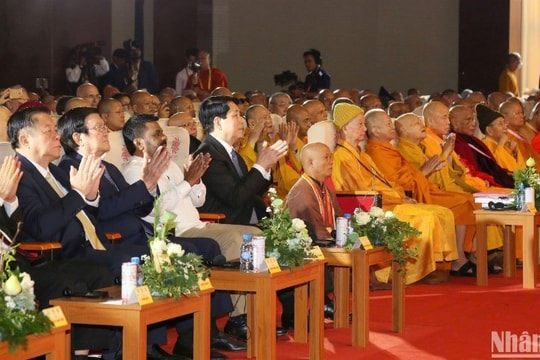 Chủ tịch nước Lương Cường dự khai mạc Đại lễ Phật đản Liên hợp quốc - Vesak 2025
