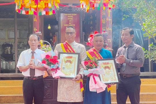 Quảng Nam: Gặp mặt, vinh danh nghệ nhân làng nghề