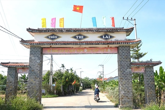 Dấu ấn khu dân cư kiểu mẫu Thi Lai