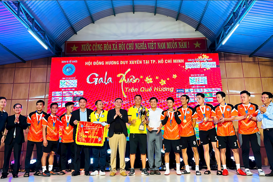 Kết nối yêu thương từ phong trào thể thao đồng hương