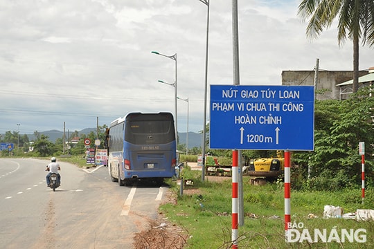 Trình Thủ tướng giao Đà Nẵng quản lý nút giao Túy Loan