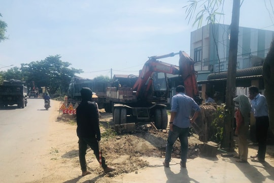 Huyện Thăng Bình gửi thư cảm ơn Công an Quảng Nam hỗ trợ giải phóng mặt bằng