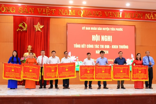 Tiên Phước khen thưởng nhiều tập thể, cá nhân xuất sắc trong phong trào thi đua yêu nước