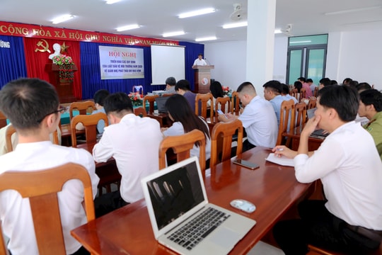 Quảng Nam triển khai các quy định về giảm nhẹ phát thải khí nhà kính