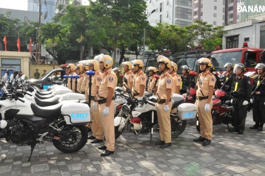 Ra quân cao điểm trấn áp, xử lý tội phạm, vi phạm pháp luật trên đường phố