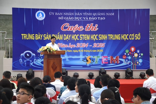 Quảng Nam tổ chức Cuộc thi sản phẩm dạy học STEM học sinh THCS