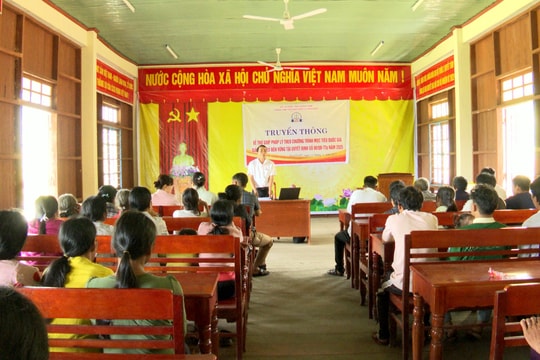 Hơn 1.000 người được trợ giúp pháp lý tại huyện Nam Trà My