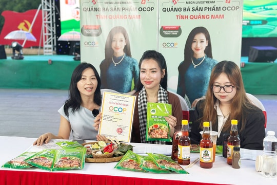 Xúc tiến thương mại điện tử sản phẩm OCOP Quảng Nam