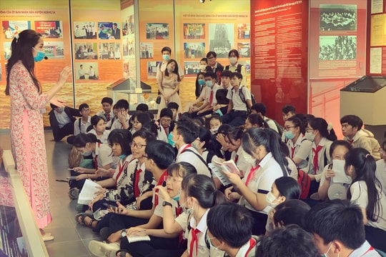 Nhiều hoạt động ý nghĩa tại nhà Trưng bày Hoàng Sa