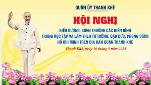 Quận Thanh Khê khen thưởng 11 tập thể, 12 cá nhân điển hình học tập và làm theo Bác