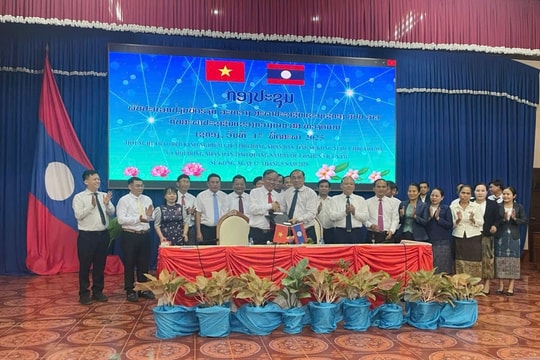 Thắt chặt tình đoàn kết, hữu nghị giữa HĐND hai tỉnh Quảng Nam - Sê Kông