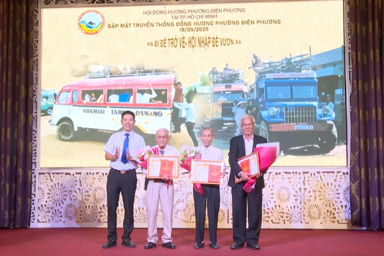 Đồng hương Điện Phương tại TP.Hồ Chí Minh họp mặt truyền thống