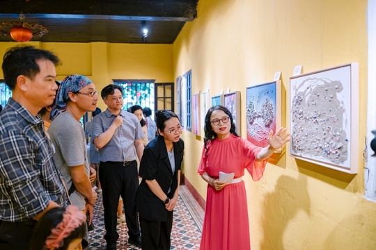 Triển lãm 20 tranh nghệ thuật của nghệ sĩ Gwangyang tại Hội An